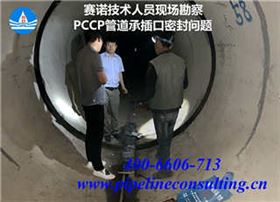 PCCP管道承插口渗漏 冗余密封综合治理 PCCP管道承插口渗漏 冗余密封综合治理