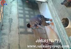 用YY-1瓷砖渗漏一喷灵对贴过瓷砖的游泳池漏水的治理
