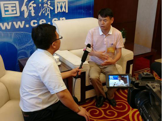 中国经济网记者的专访