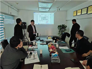 中国建科院黄靖黄总,河南建材院白召军白总,张茂亮处长莅临郑州赛诺建材参观考察 中国建科院黄靖黄总,河南建材院白召军白总,张茂亮处长莅临郑州赛诺建材参观考察